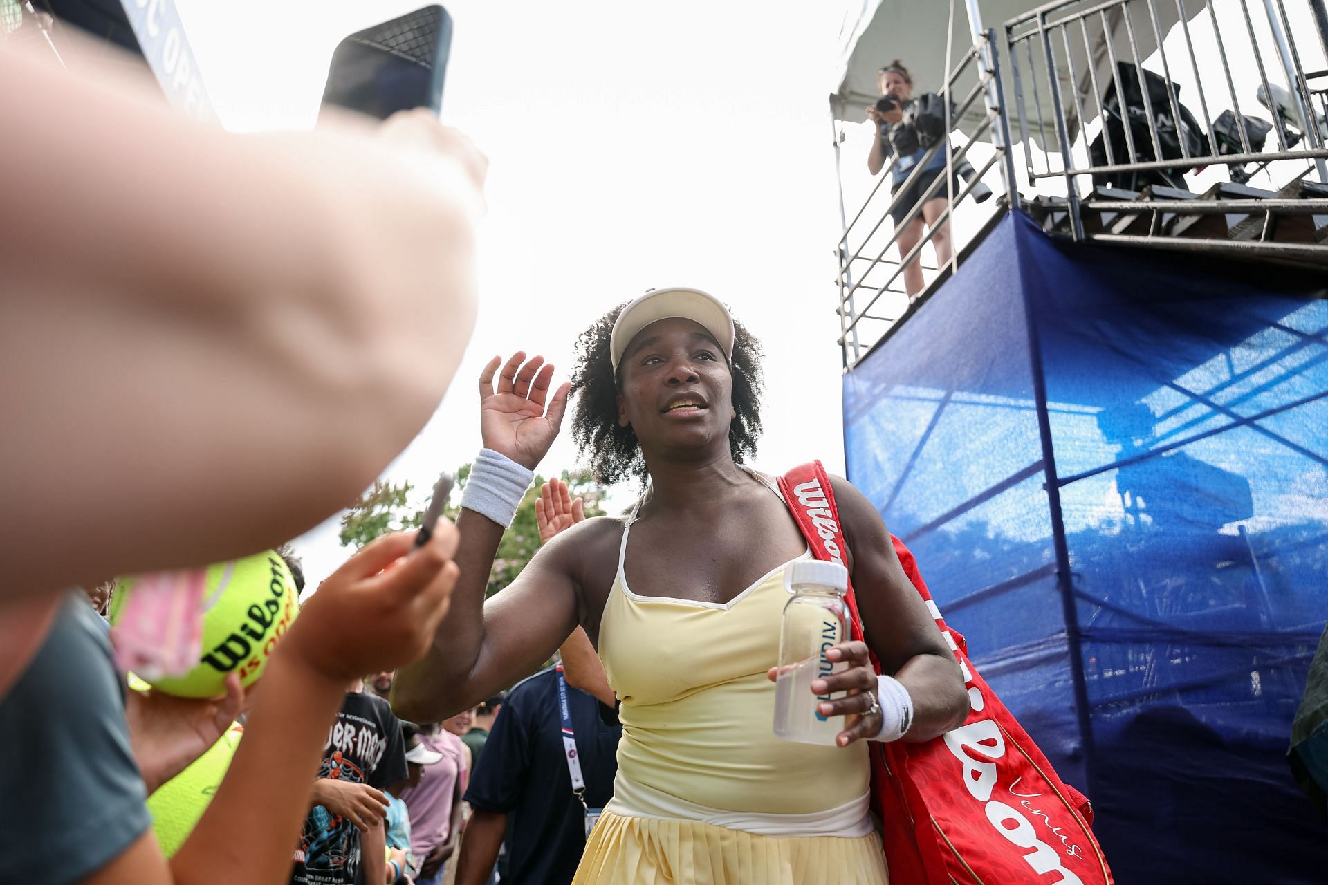 Venus Williams at the 2025 Mubadala Citi DC Open (Source: Getty)